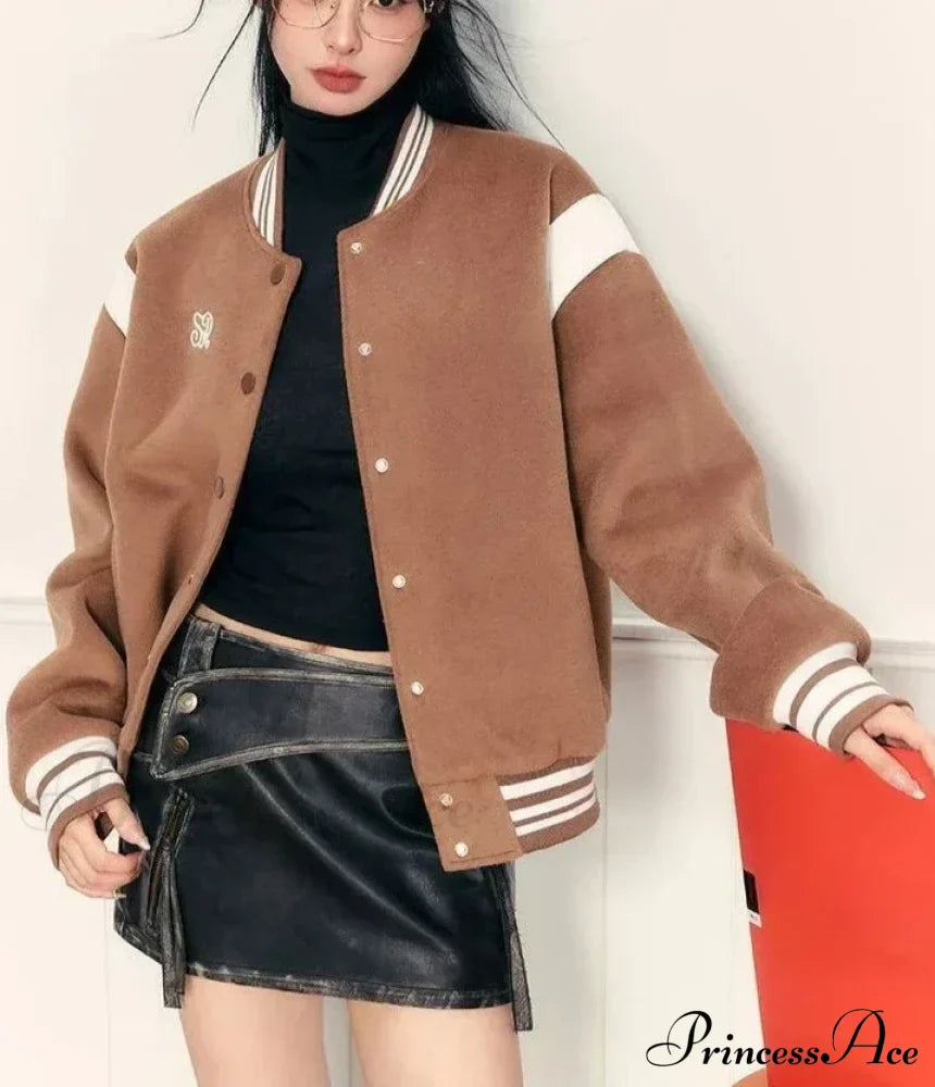 PU Leather High Waist A-Line Trendy Zipper Design Belted Mini Skirt image 9