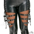 PU Leather Skinny Slim Trouser image 4