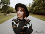 Pumpkin Knitted Pullovers Sweaters image 4
