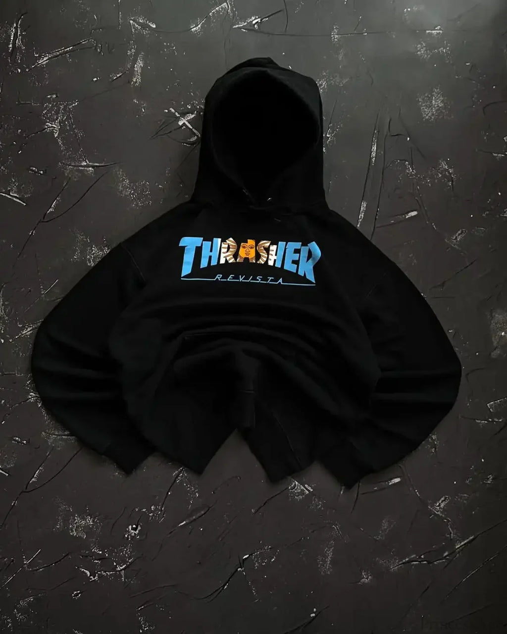Punk Style Vintage Loose Sweatshirt image 9