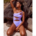 Purple Push Up One Piece Swimsuit image 5