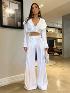 Push Up Bikini Set with Linen Three Piece Swimsuit image 16