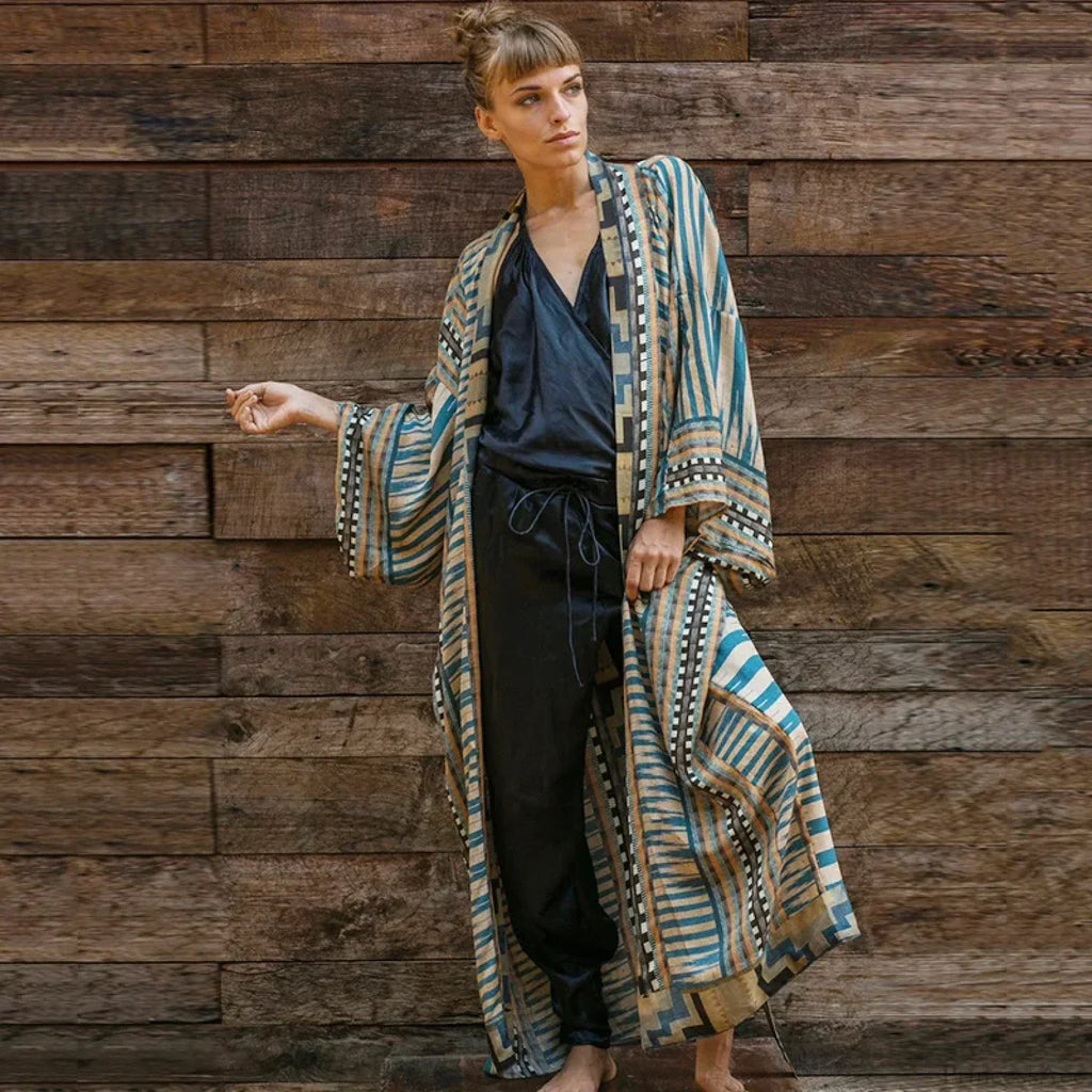 Rayon Bikini Cover Up Kimono image 5
