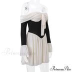 Red Off-Shoulder Stylish Frill Mini Dress image 15