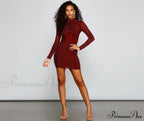 Renata Formal Heat Charming Stone Illusion Mini Dress image 12