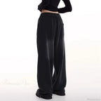 Retro Green Gradient Wide Leg Pants image 1