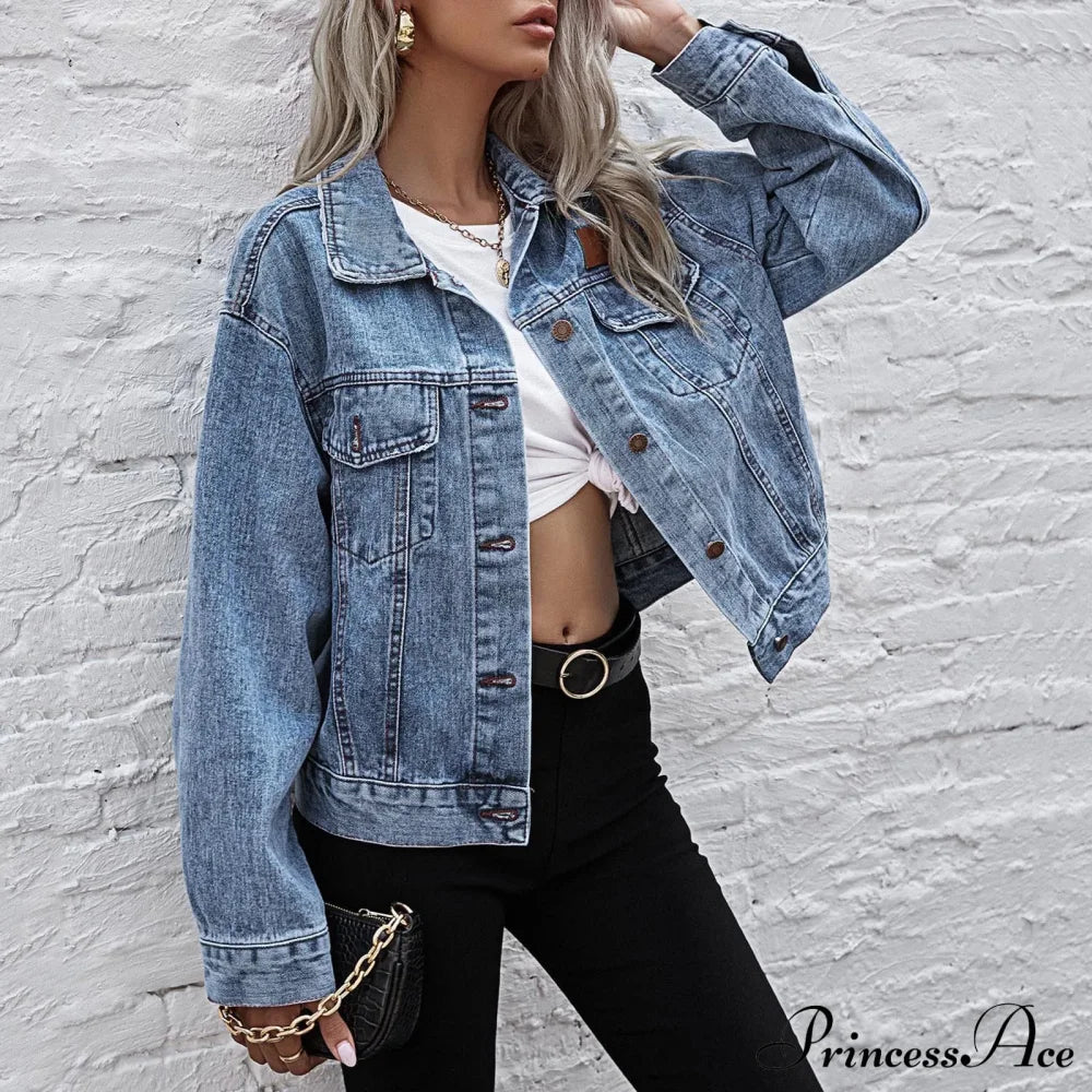 Retro Plus Size Stylish Chic Trendy Elegant Fashionable Versatile Classic Jacket image 5