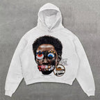 Retro Punk Printed Hoodie image 6