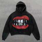 Retro Punk Printed Hoodie image 1