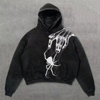 Retro Punk Printed Hoodie image 2
