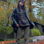Retro Striped Knit Sweater image 3