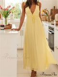 Retro Women Evening Party Solid Color Sleeveless Deep V-Neck Front Tie-up Formal Female Vestido image 1