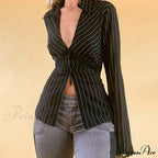 Retro Y2K Lace Patchwork Blouse image 3