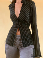 Retro Y2K Lace Patchwork Blouse image 1