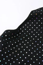 Rhinestone Mesh Cutout Dress image 10