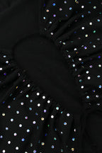 Rhinestone Mesh Cutout Dress image 9