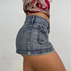 Rhinestone Punk Pocket Skirt image 3