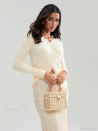 Ribbed Long Sleeve Button Cardigan image 6