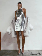 ROSAULIN Elegant MINI DRESS image 2