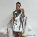 ROSAULIN Elegant MINI DRESS image 1