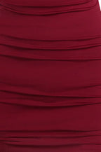 Ruched Backless Fitted Retro Camisole Party Dress image 3