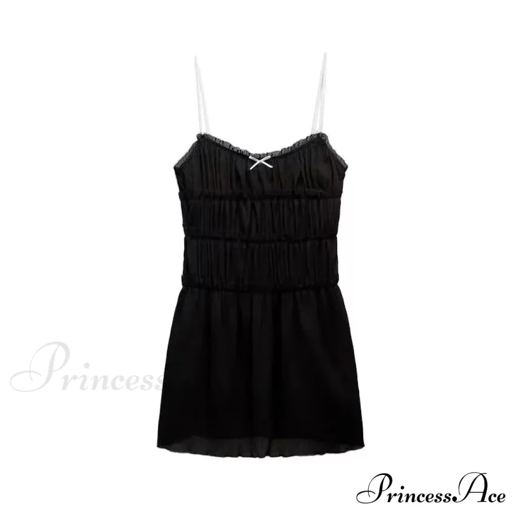 Ruched Cami Stylish Mini Dress image 4