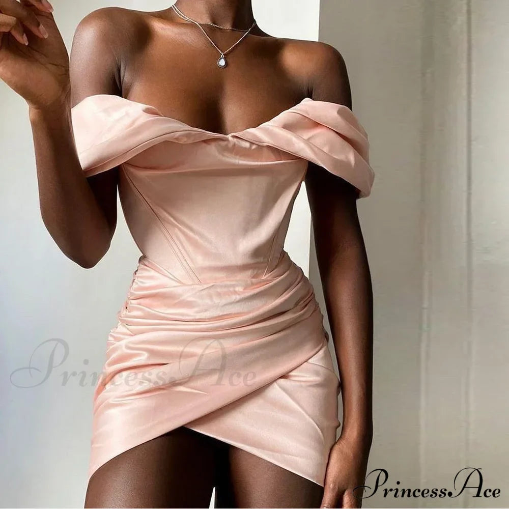 Ruched Corset Women's Mini Dress image 3
