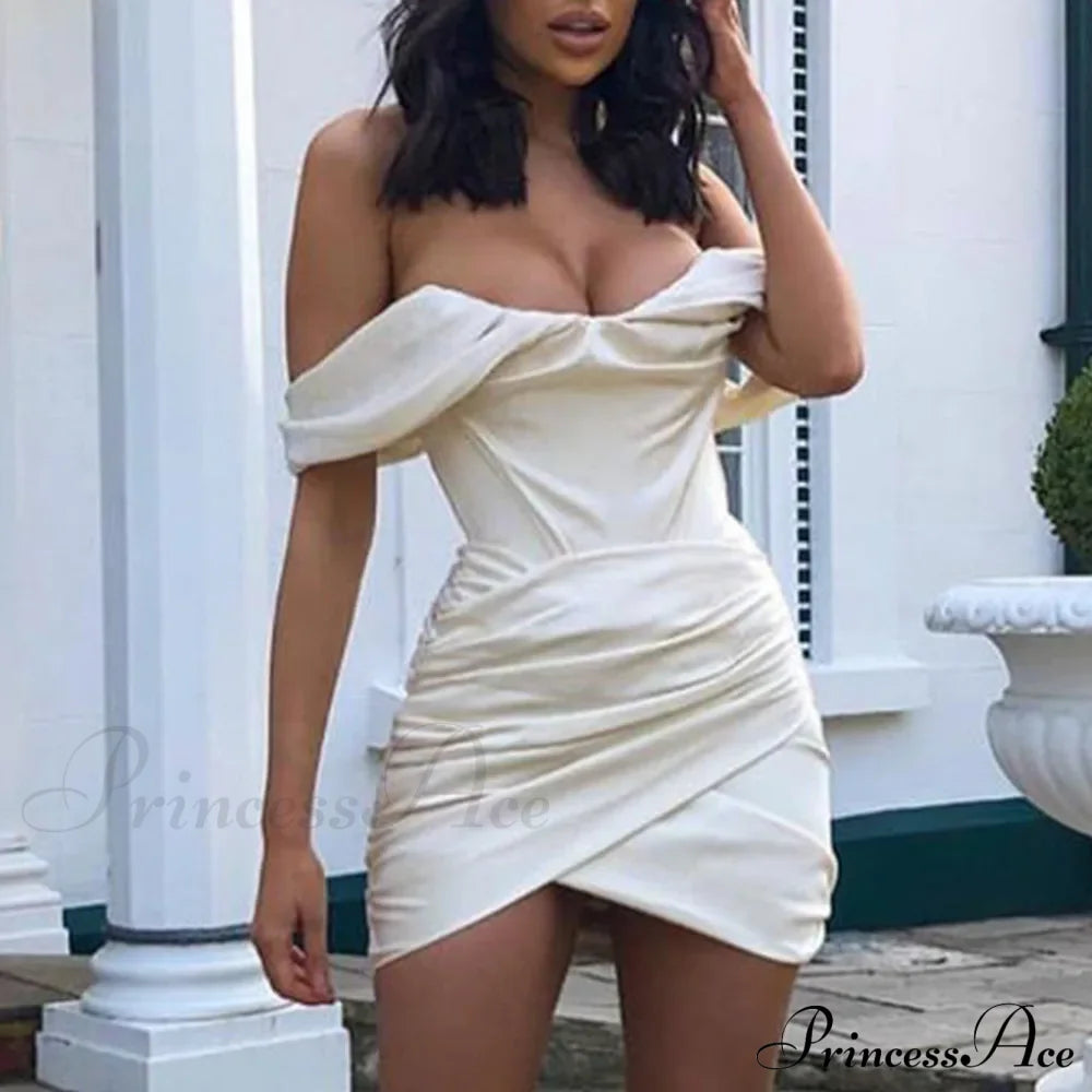 Ruched Corset Women's Mini Dress image 1