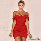 Ruched Corset Women's Mini Dress image 8
