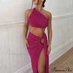Ruched High Rise Maxi Dress image 7
