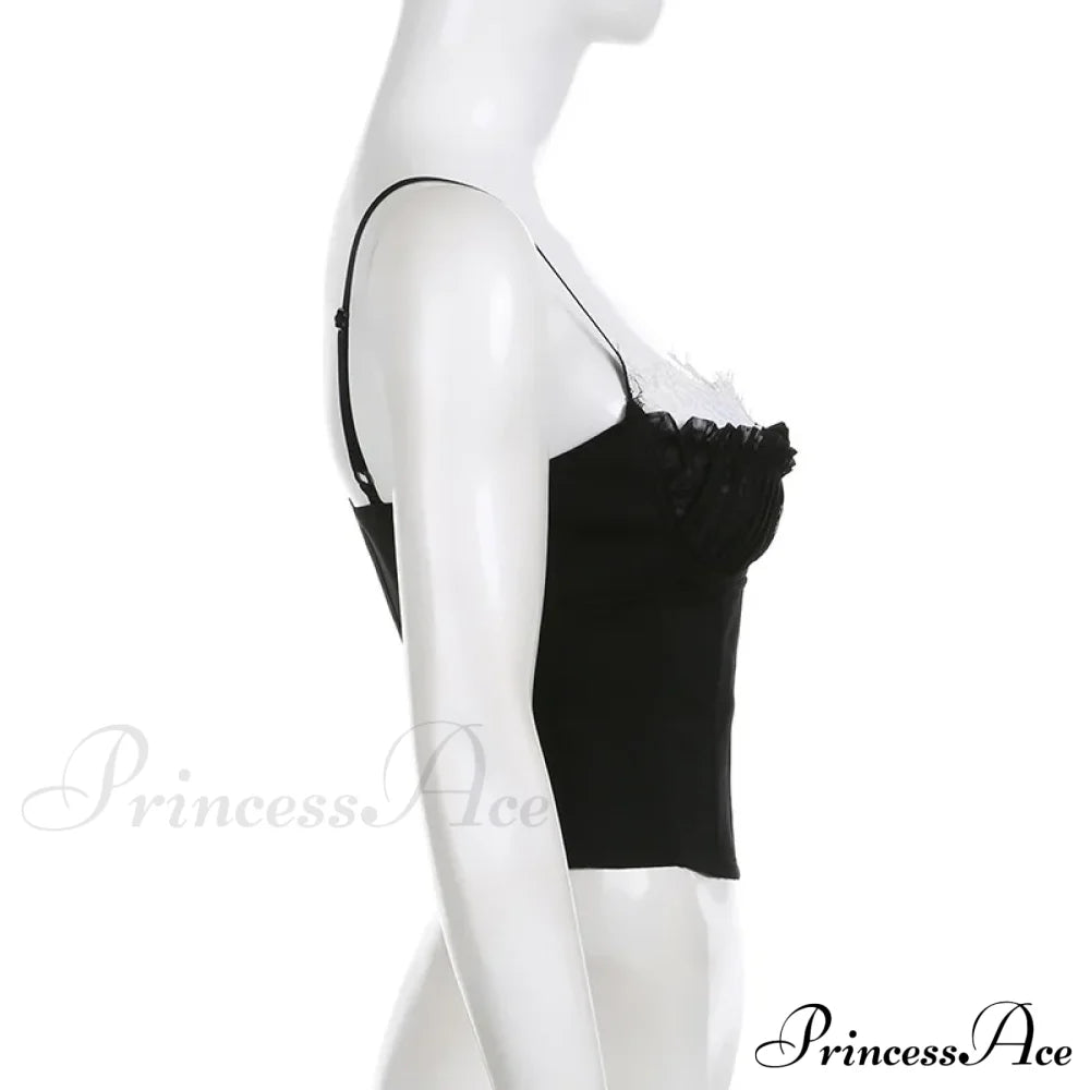 Ruched Patchwork Stylish Bustier Top image 7