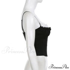 Ruched Patchwork Stylish Bustier Top image 7