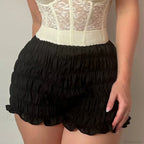 Ruched Wrap Bodycon Micro Short image 7