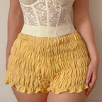Ruched Wrap Bodycon Micro Short image 6