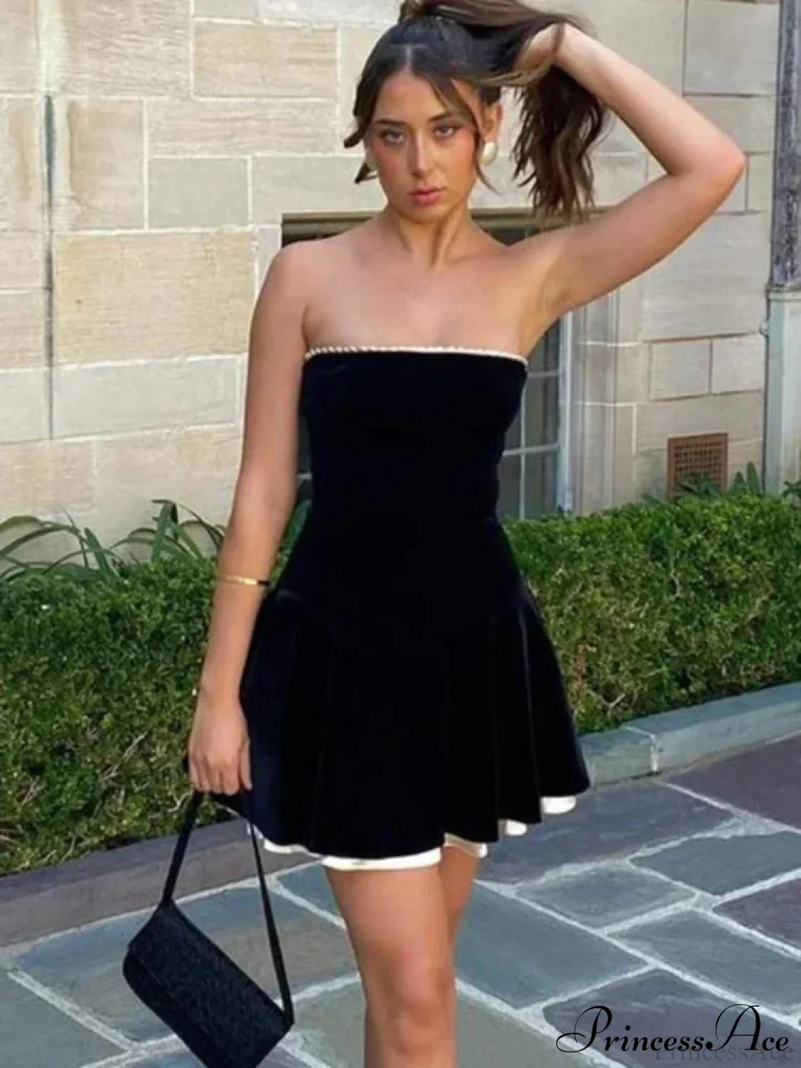 Ruffle Bodycon Off Shoulder Slim Party Mini Dress image 5