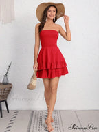 Ruffle Hem Tube Dress image 4