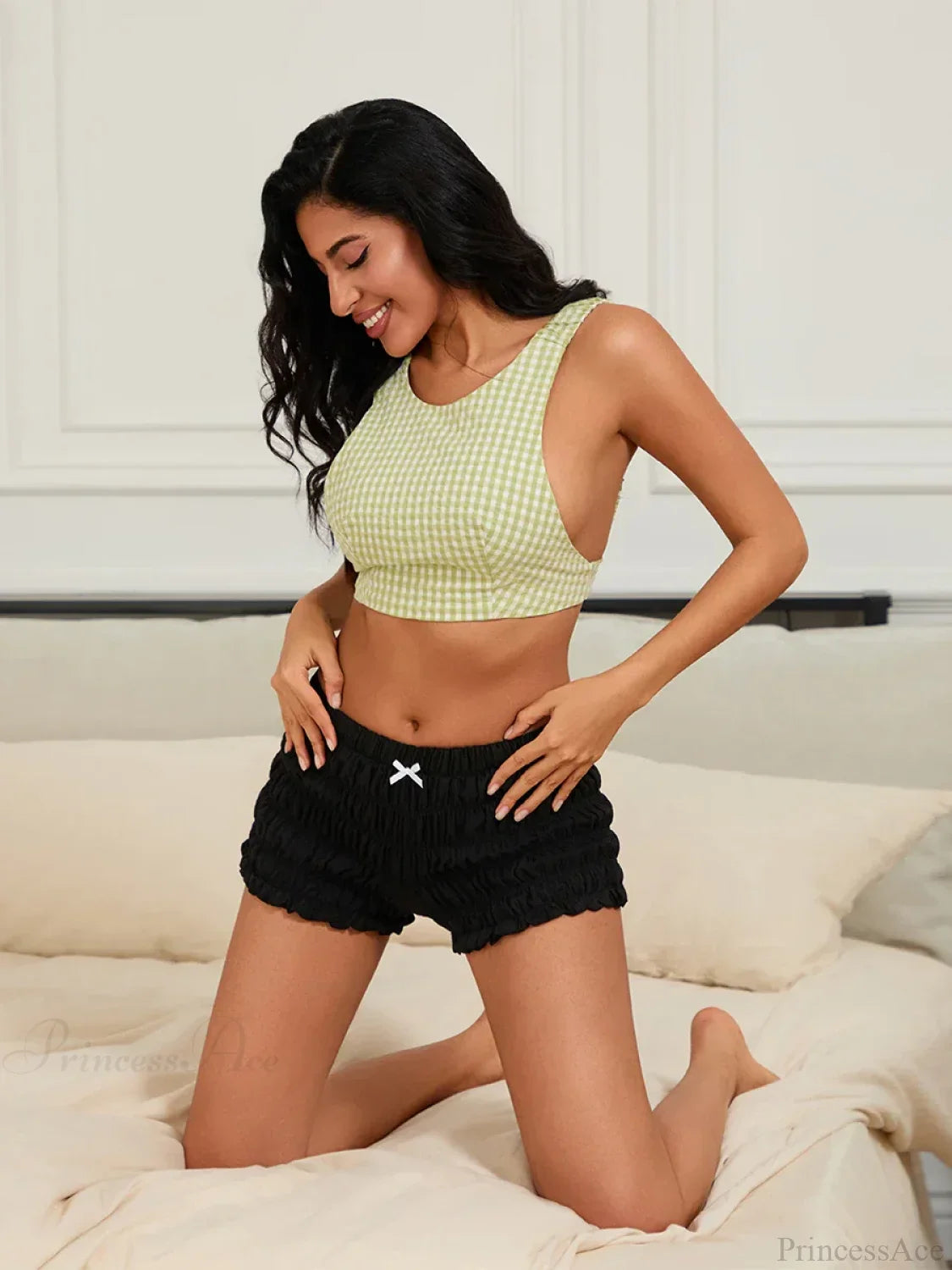 Ruffle Ruched Bloomer Short image 1