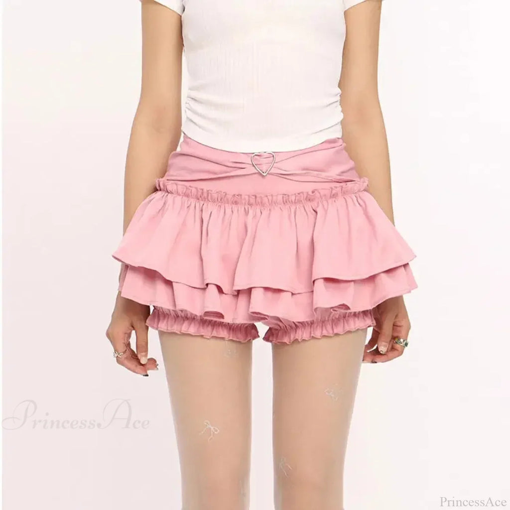 Ruffle Slim Cake Layer Skirt image 8