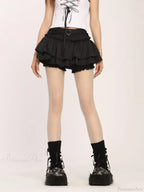 Ruffle Slim Cake Layer Skirt image 6