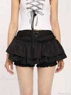 Ruffle Slim Cake Layer Skirt image 4