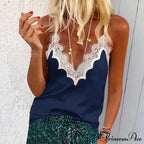 Ruffle Spaghetti Strap V Backless Top image 12