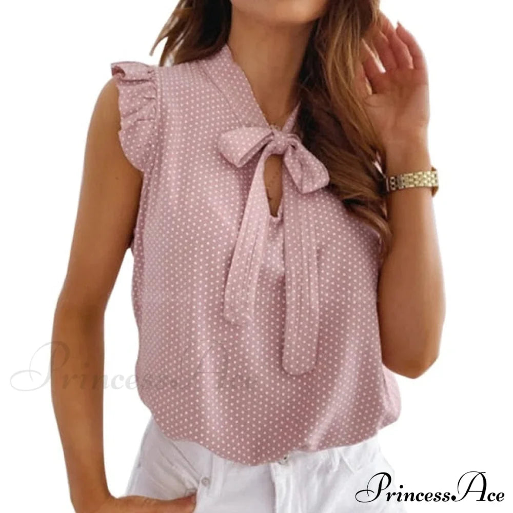 Ruffle Spaghetti Strap V Backless Top image 5