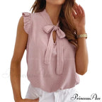 Ruffle Spaghetti Strap V Backless Top image 5