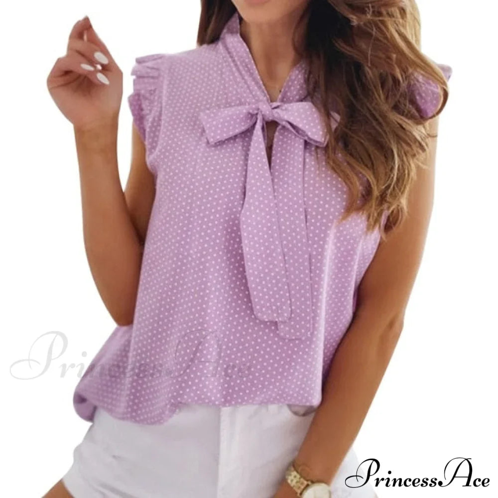 Ruffle Spaghetti Strap V Backless Top image 2