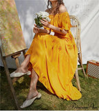 Ruffled Romance Off Charming The Shoulder Maxi Dress image 6