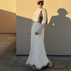 Ruffles Backless Maxi Dress image 4