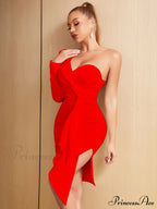 Ruffles Celebrity Evening Runway Party Dress image 9