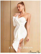 Ruffles Celebrity Evening Runway Party Dress image 10