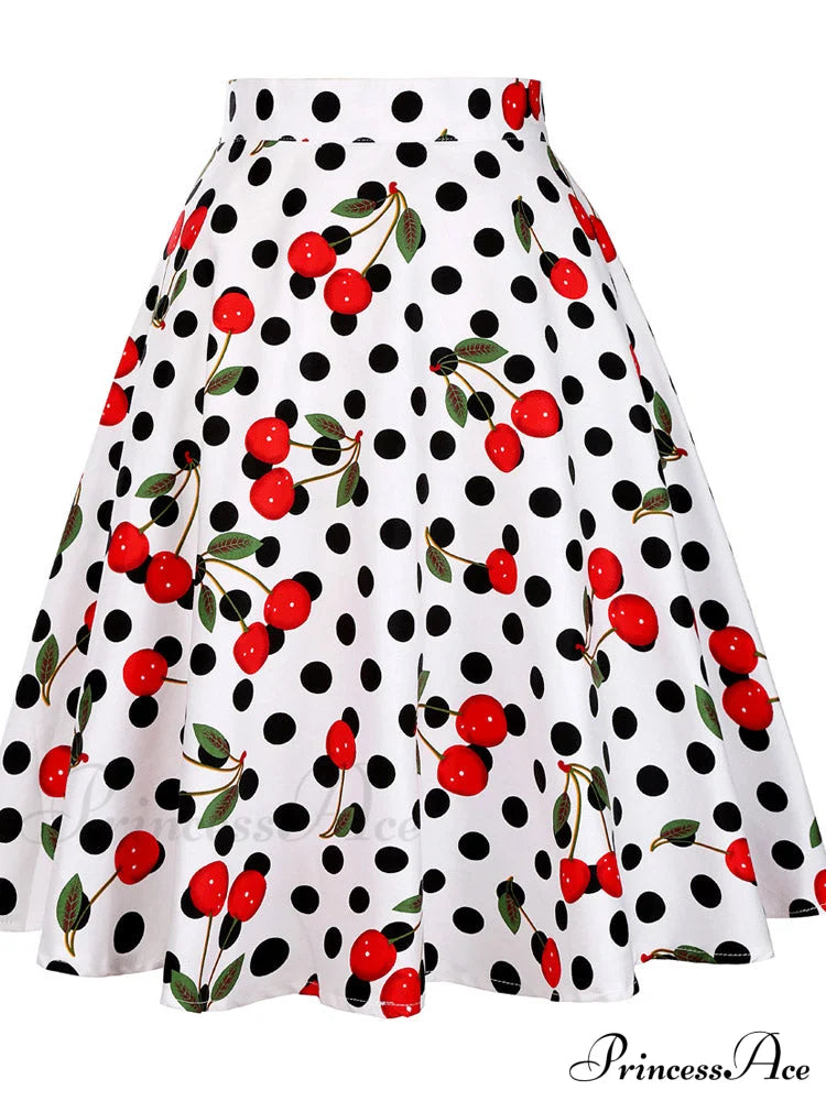 Runway Vintage Rockabilly Midi Skirt image 16