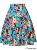 Runway Vintage Rockabilly Midi Skirt image 14